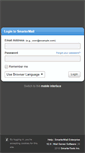 Mobile Screenshot of mail.aerolineasmas.com